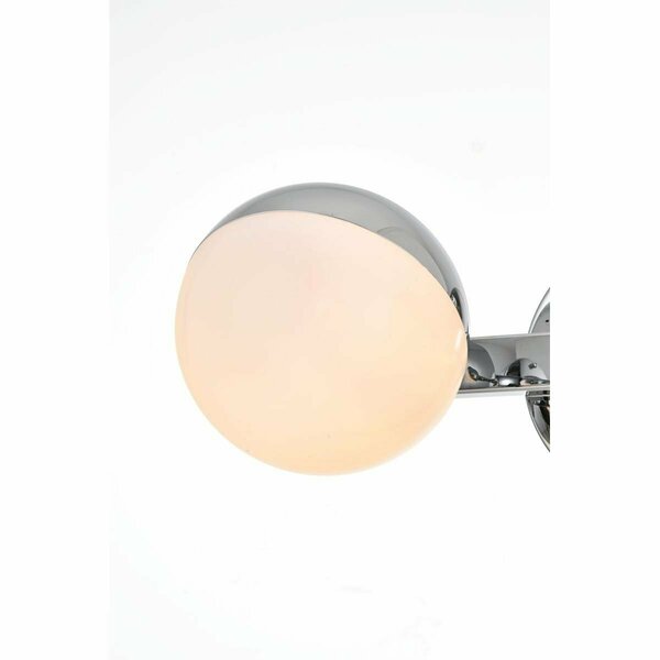 Cling 110 V E12 2 Light Vanity Wall Lamp, Chrome CL2946121